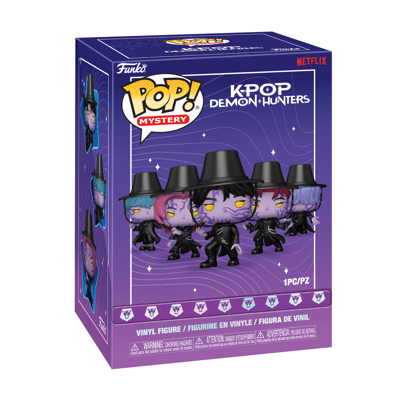KPop Demon Hunters - Mystery Pop! Vinyl Blind Box Assortment (Display of 6)
