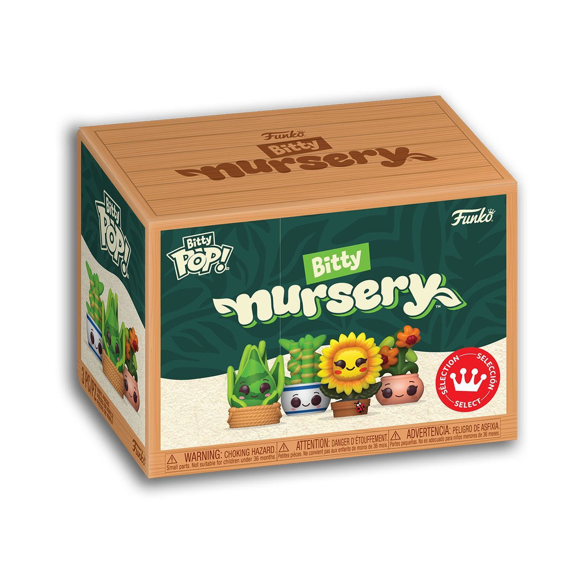 Kawaii Plants - Terrariums Bitty Pop! Town Blind Box (Display of 12)