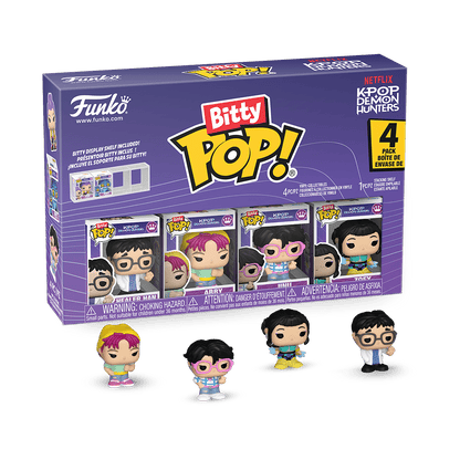 KPop Demon Hunters - Zoey Bitty Pop! 4-Pack