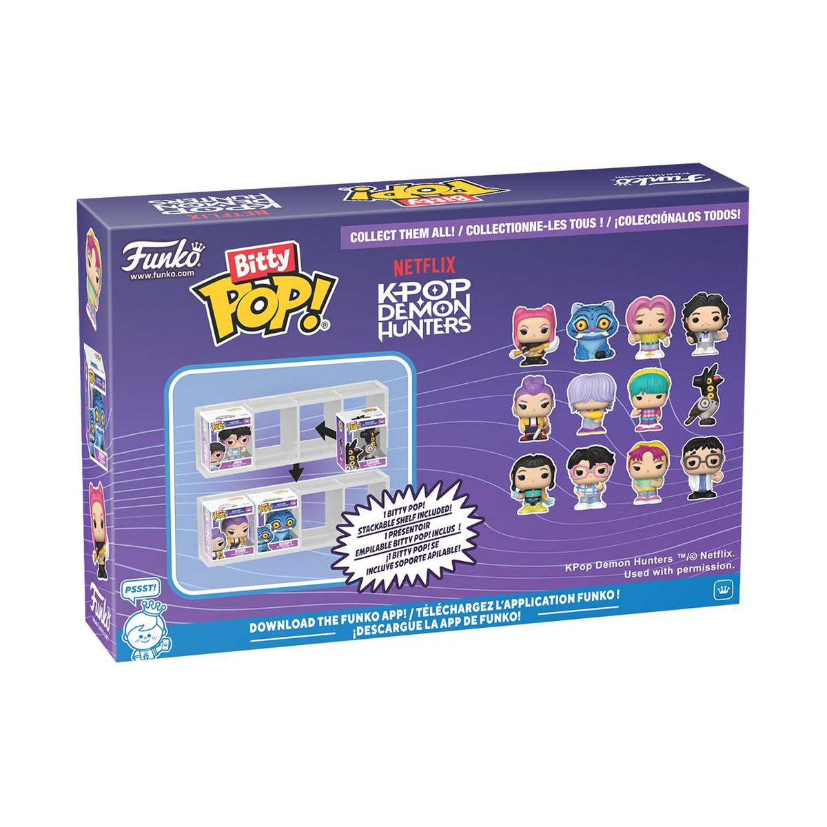 KPop Demon Hunters - Zoey Bitty Pop! 4-Pack