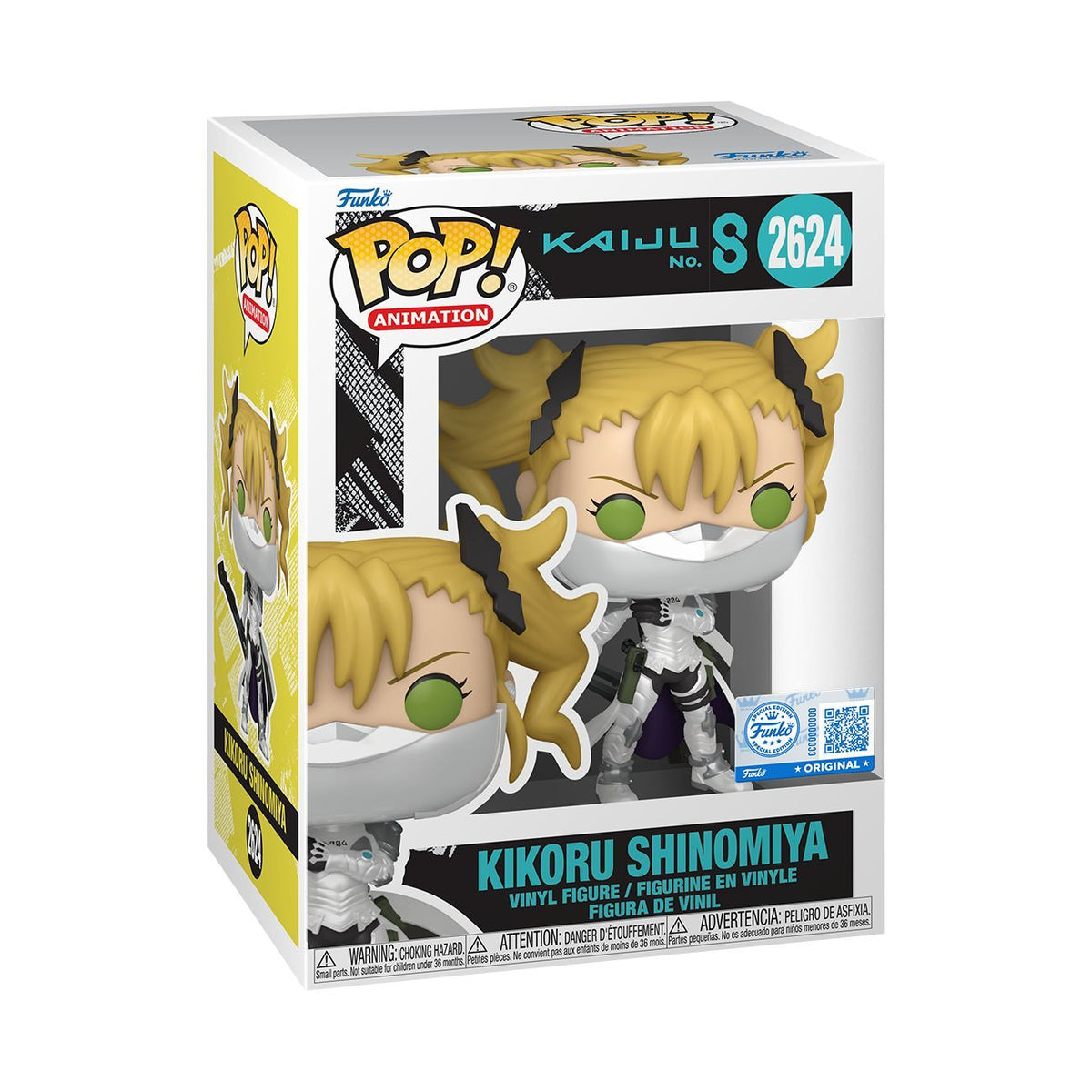 Kaiju No.8 - Kikoru Shinomiya (with Chase) Exclusive Pop! Vinyl