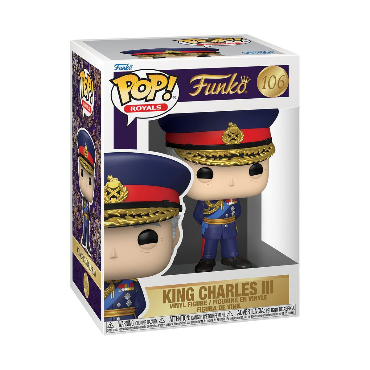 Royal Family - King Charles III (with Chase) Exclusive Pop! Vinyl
