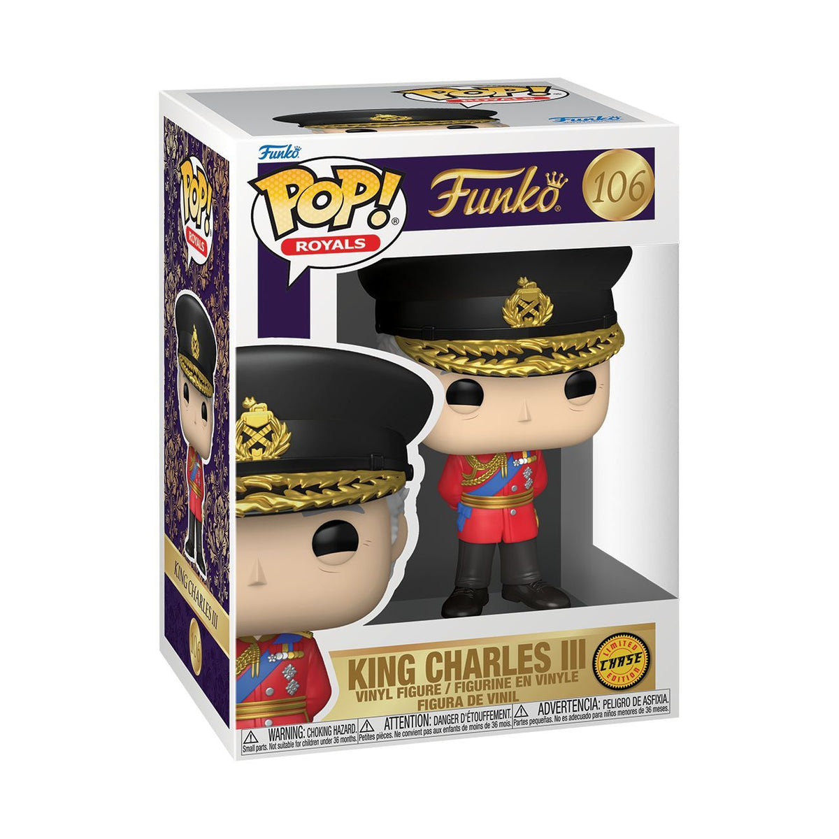 Royal Family - King Charles III (with Chase) Exclusive Pop! Vinyl