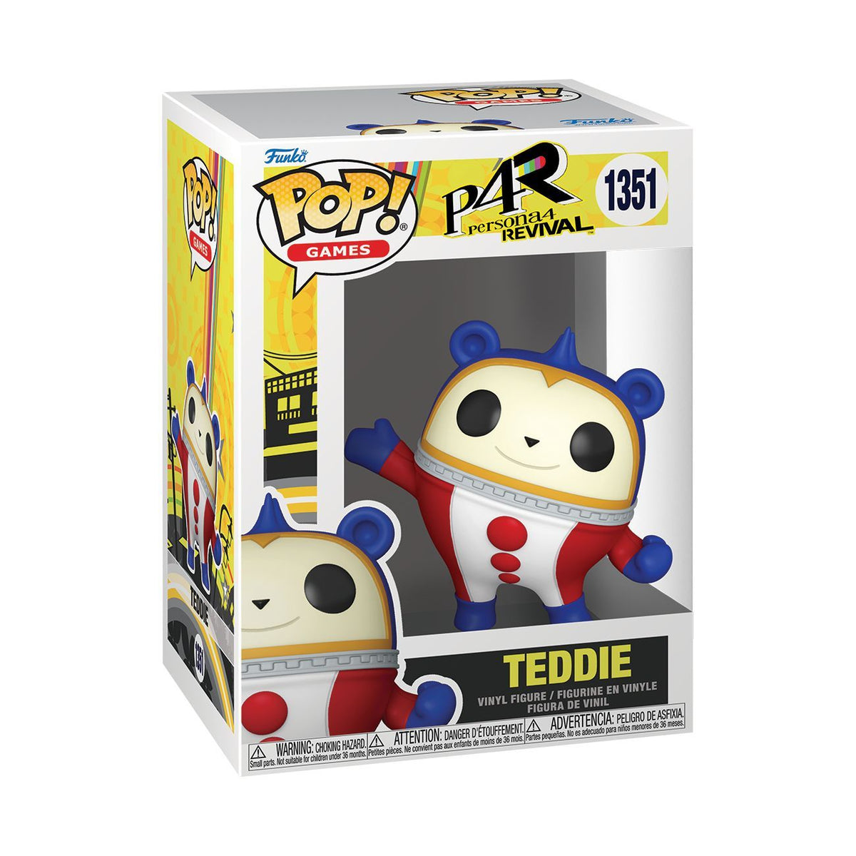 Persona 4 - Teddie Pop! Vinyl