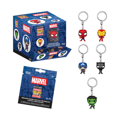 Marvel Comics - Pop! Keychain Blind Bag Assortment (Display of 12)