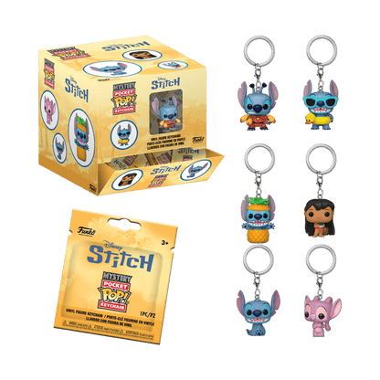 Lilo & Stitch - Pop! Keychain Blind Bag Assortment (Display of 12)