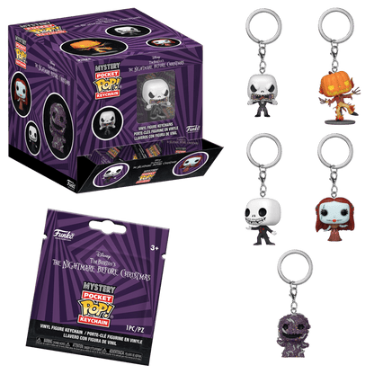 The Nightmare Before Christmas - Pop! Keychain Blind Bag Assortment (Display of 12)