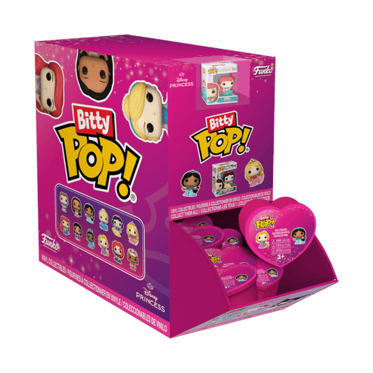 Disney: Princesses - Blind Heart Shaped Capsule Bitty Pop! Assortment (Display of 24)