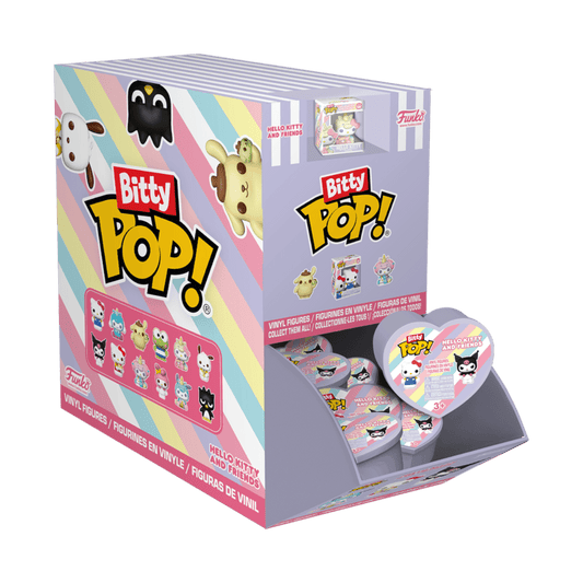 Hello Kitty - Blind Heart Shaped Capsule Bitty Pop! Assortment (Display of 24)