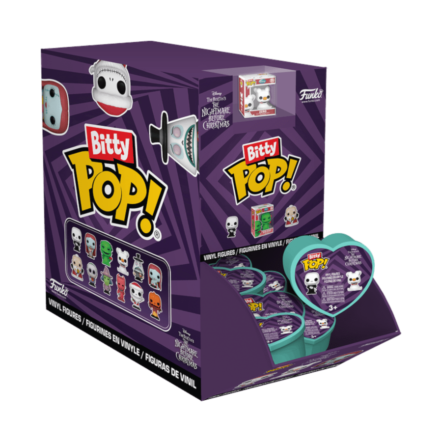 NBX - Blind Heart Shaped Capsule Bitty Pop! Assortment (Display of 24)