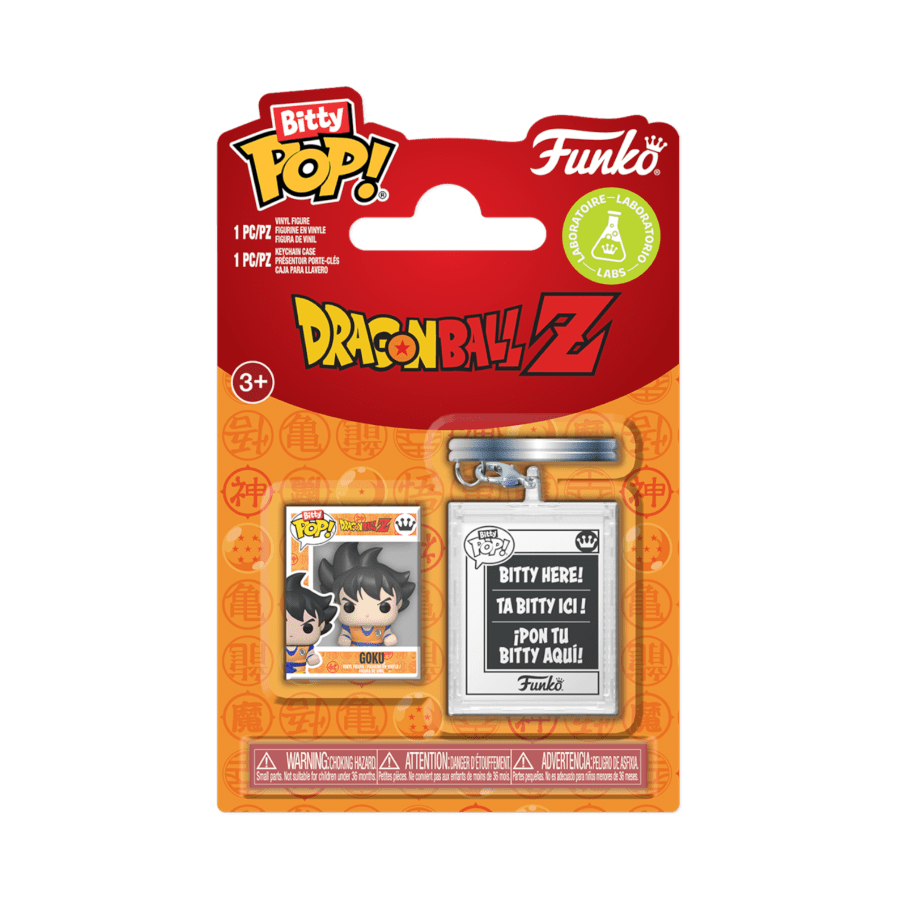 Dragon Ball Z - Goku Bitty Pop! with Keychain Case