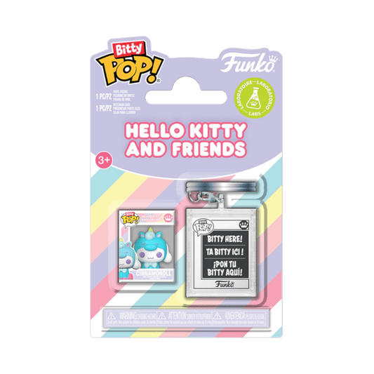 Hello Kitty - Cinnamoroll Bitty Pop! with Keychain Case