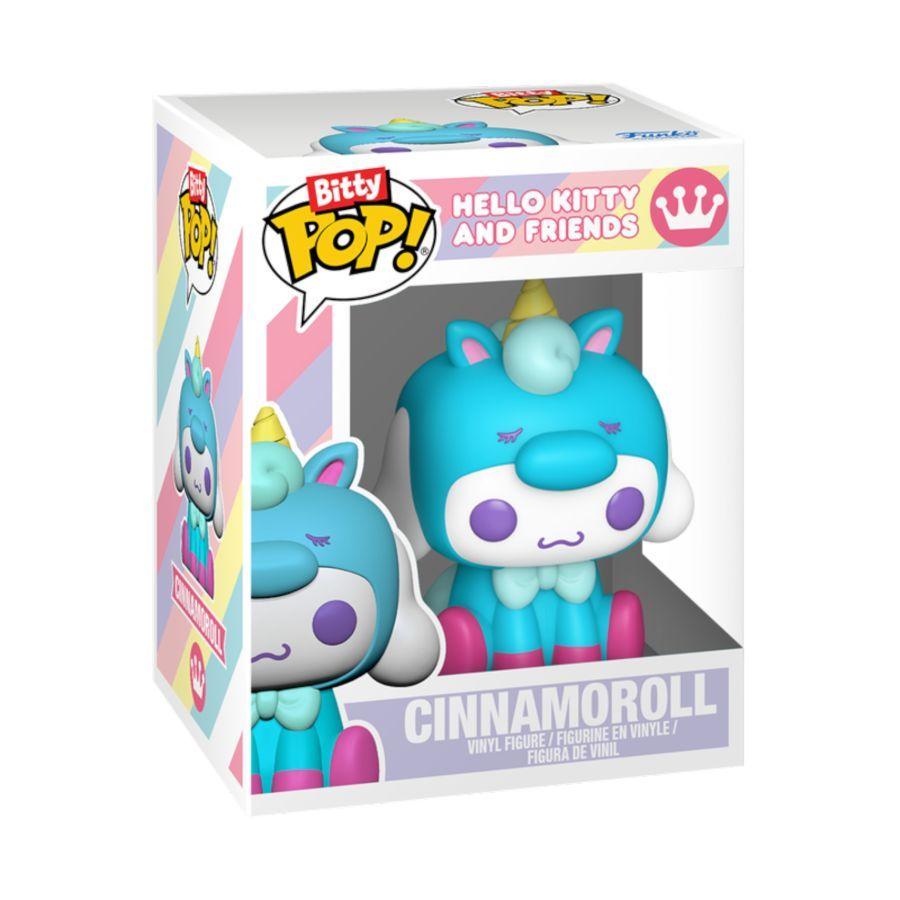 Hello Kitty - Cinnamoroll Bitty Pop! with Keychain Case