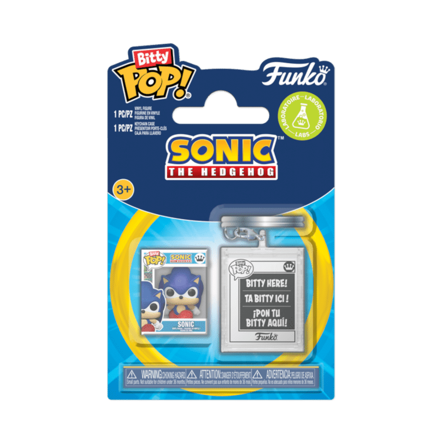 Sonic the Hedgehog - Sonic Bitty Pop! with Keychain Case