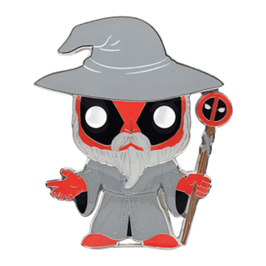 Deadpool (comics) - Wizard Deadpool 4" Pop! Enamel Pin