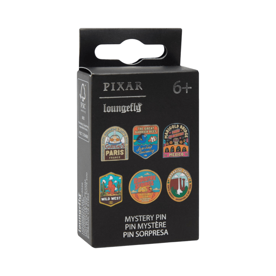 Disney Pixar - National Park Stickers Enamel Pin Blind Box Assortment (Display of 12)