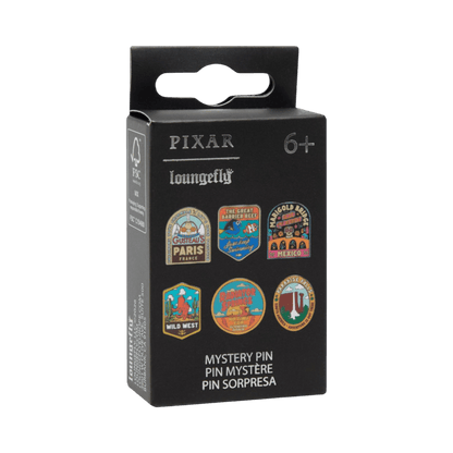 Disney Pixar - National Park Stickers Enamel Pin Blind Box Assortment (Display of 12)