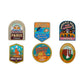 Disney Pixar - National Park Stickers Enamel Pin Blind Box Assortment (Display of 12)
