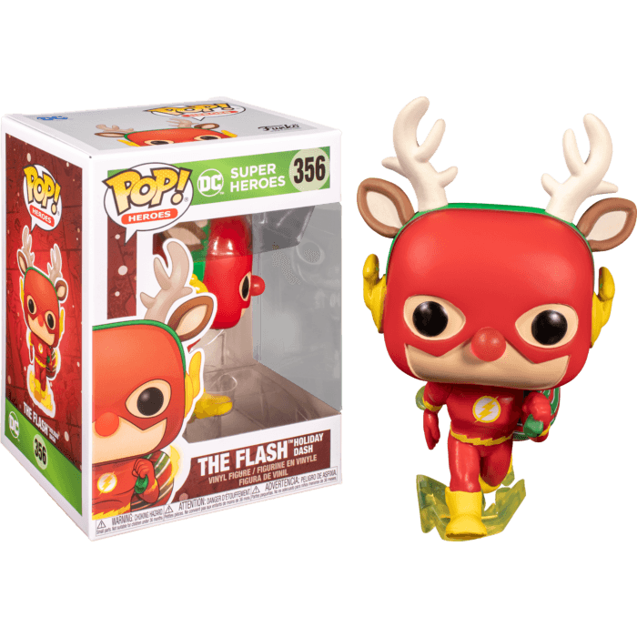 The Flash - Flash Rudolph Holiday Pop! Vinyl #356