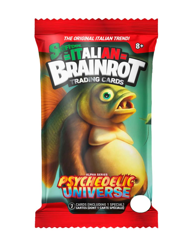 Skifidol Italian Brainrot Trading Card Game Booster Pack (Alpha Series)