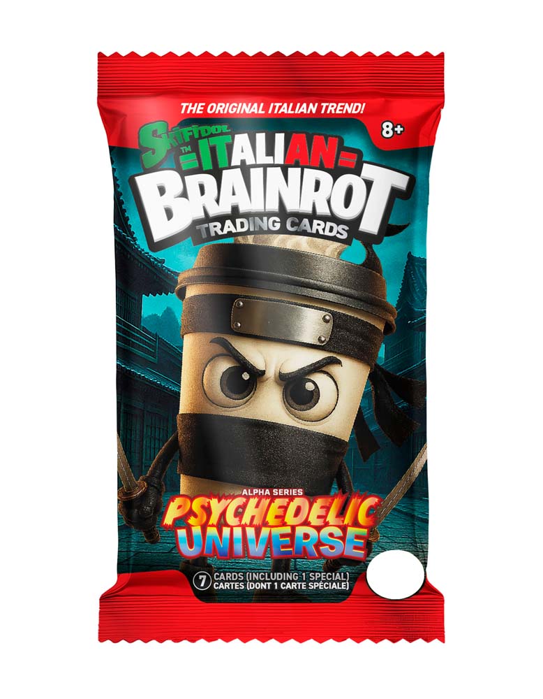 Skifidol Italian Brainrot Trading Card Game Blister (Alpha Series)