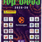Panini EURO LEAGUE Top Class 2026 Basketball Trading Cards