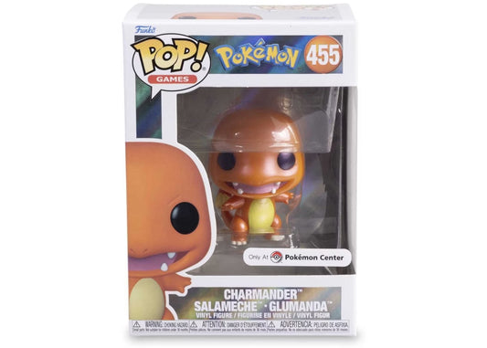 Pokemon - Charmander Pearlescent Pokémon Center Exclusive Pop! Vinyl #455