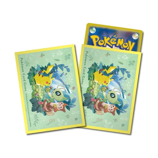 Japan Pokemon Center Exclusive - Gift From The Forest Card Sleeves