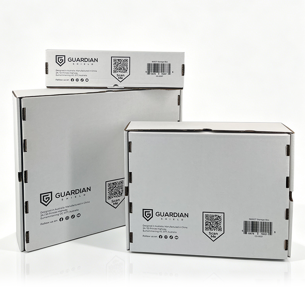 GUARDIAN SHIELD 3600CT Storage Box 10pk