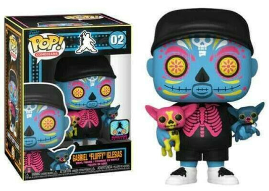 Gabriel  - Gabriel "Fluffy" Iglesias (Black Light) Pop Vinyl #02