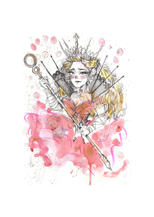 Glinda The Good Witch by Madison Lee - Madison Lee Art Print Poster