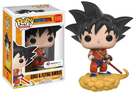 Dragon Ball Z - Goku & Nimbus Orange US Exclusive Pop! Vinyl #109