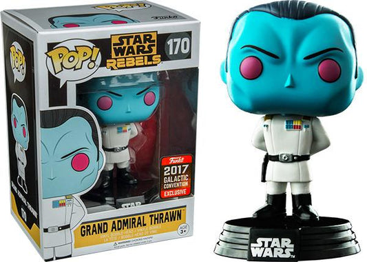 Star Wars Rebels - Grand Admiral Thrawn 2017 Galactic Convention Exclusive Pop! Vinyl #170