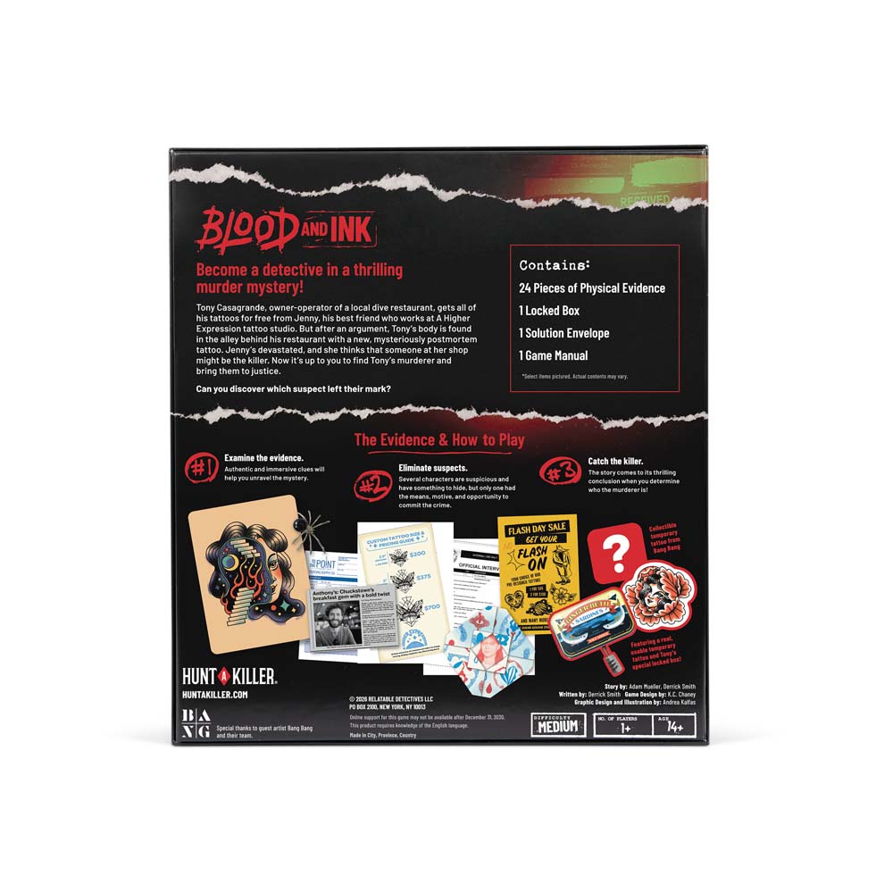 Hunt A Killer Murder Mystery Game Assortment