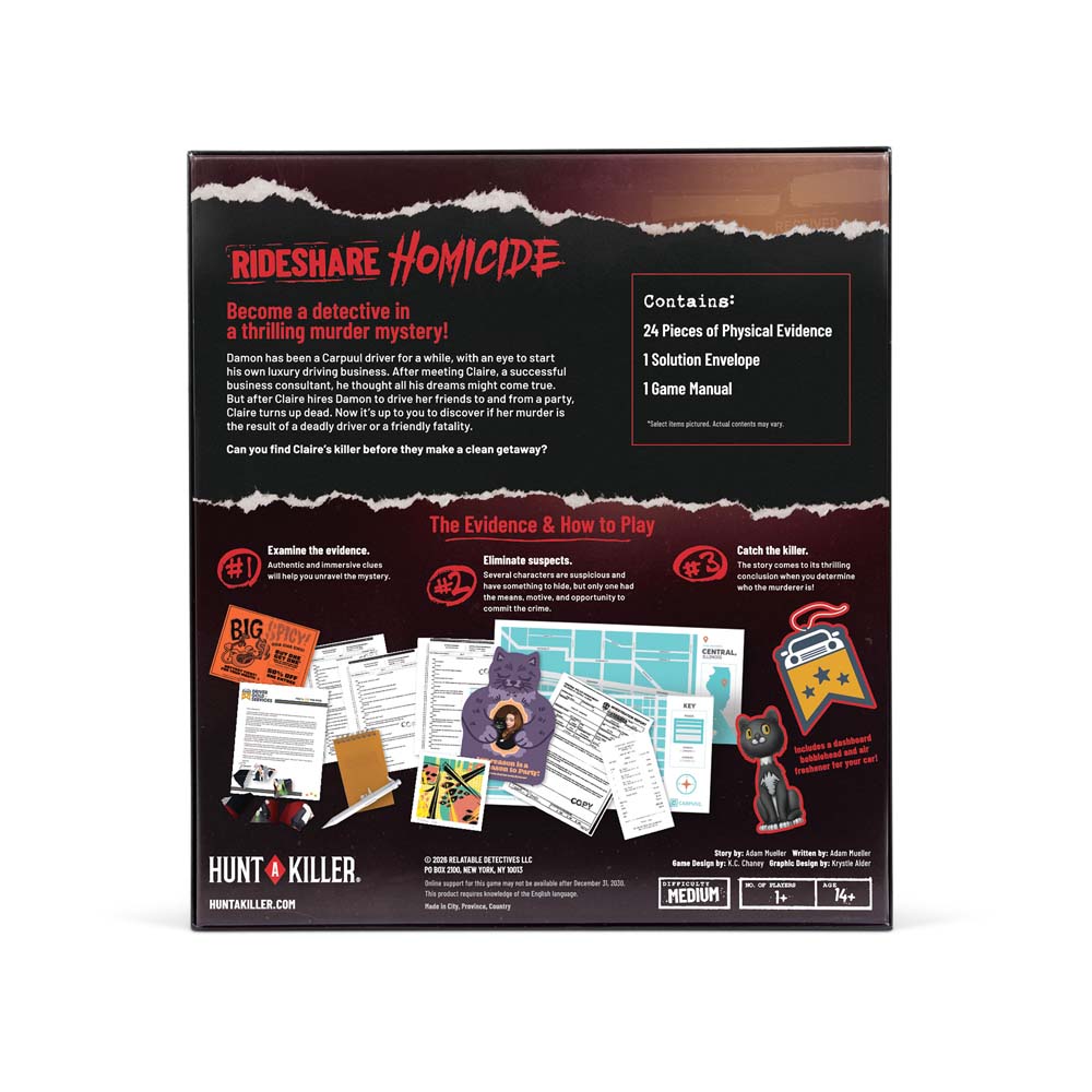 Hunt A Killer Murder Mystery Game Assortment