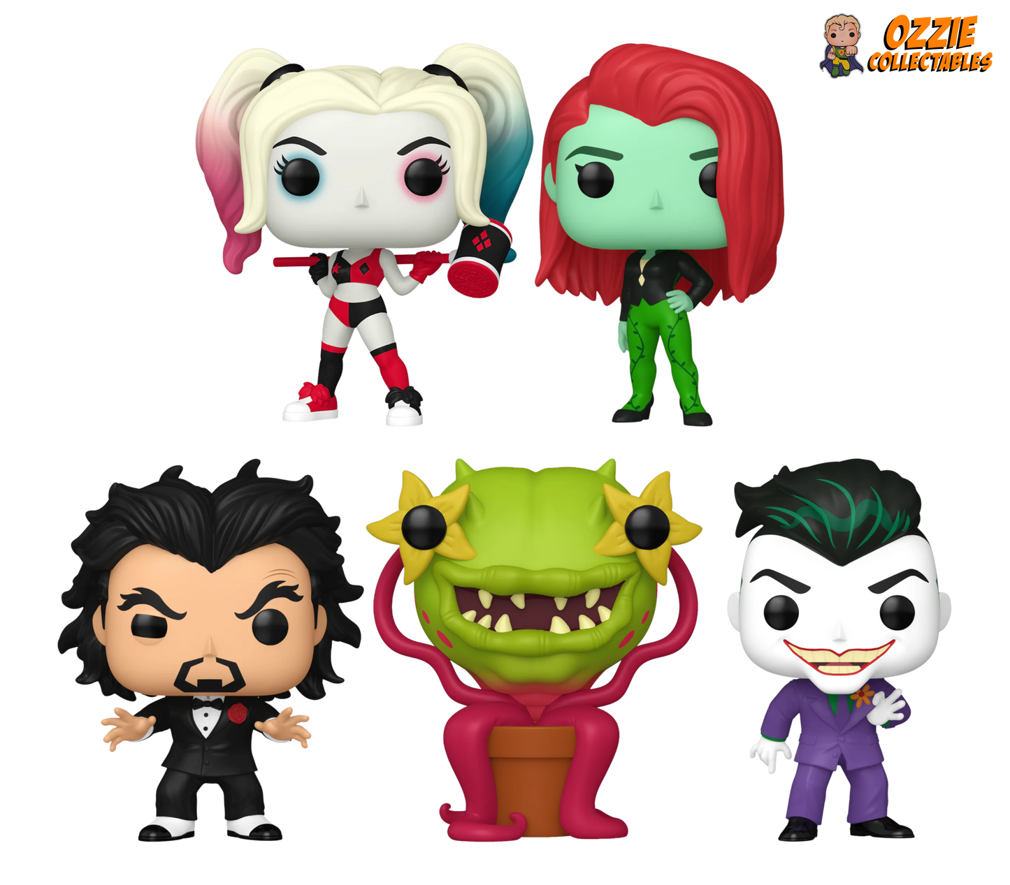 Harley Quinn: Animated Bundle - 5 POP! Vinyls