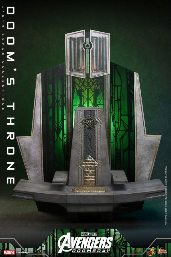 Avengers: Doomsday - Dr Doom's Throne 1:6 Scale Collectable Figure Accessory