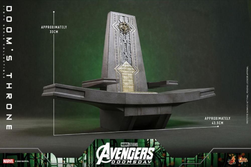 Avengers: Doomsday - Dr Doom's Throne 1:6 Scale Collectable Figure Accessory