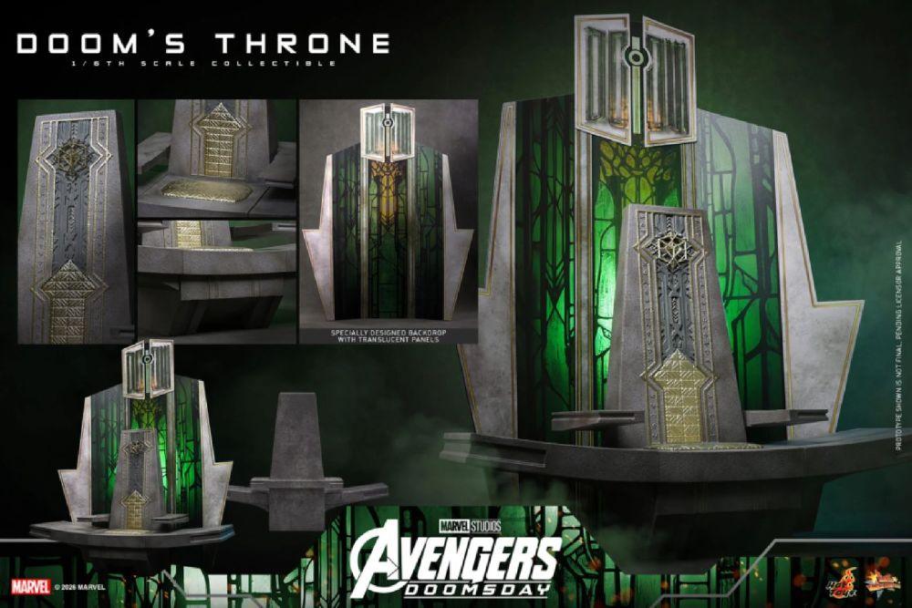 Avengers: Doomsday - Dr Doom's Throne 1:6 Scale Collectable Figure Accessory