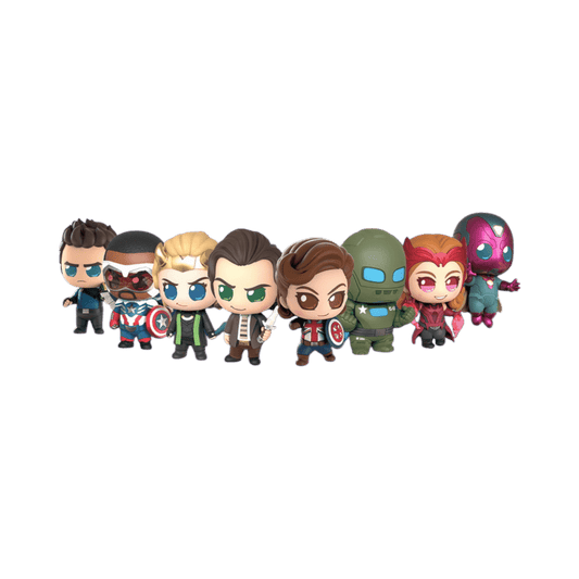 Marvel - Disney+ TV Cosbi Bobble-Head Collection (Series 1) (Display of 8)