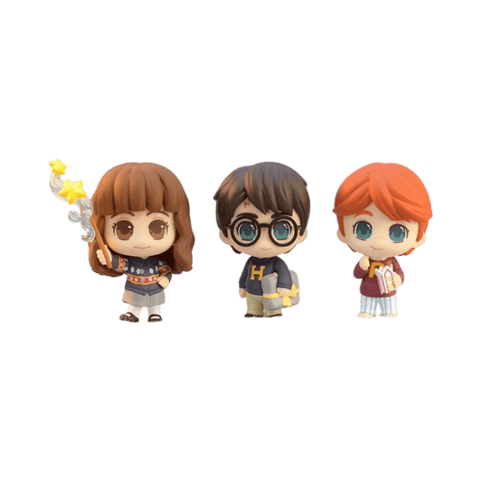 Harry Potter - Harry, Hermione & Ron Christmas Version Collectible Set