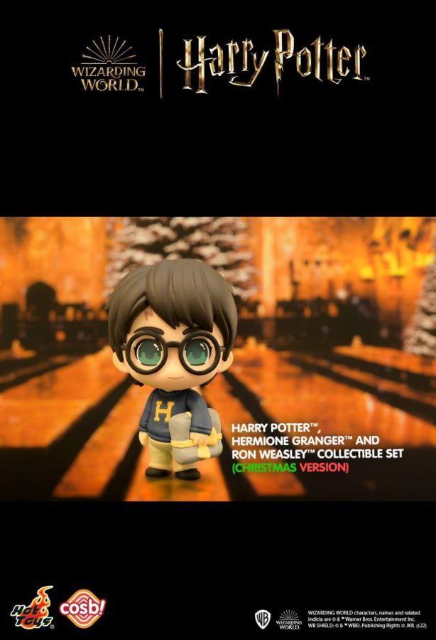 Harry Potter - Harry, Hermione & Ron Christmas Version Collectible Set