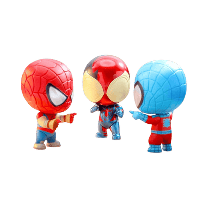 Spider-Man: Across the SpiderVerse - Spider-Man Cosbi Bobble-Head Collectible (Set 1)