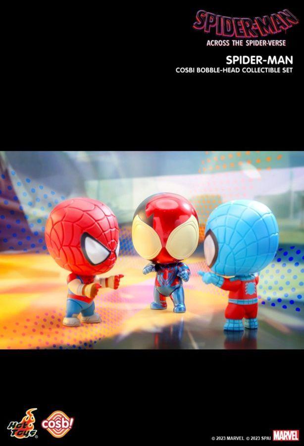Spider-Man: Across the SpiderVerse - Spider-Man Cosbi Bobble-Head Collectible (Set 1)