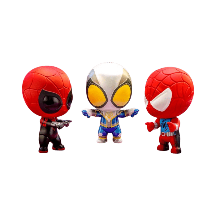 Spider-Man: Across the SpiderVerse - Spider-Man Cosbi Bobble-Head Collectible (Set 2)