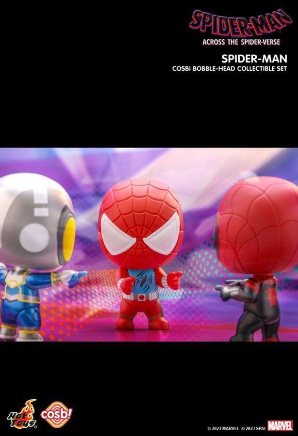 Spider-Man: Across the SpiderVerse - Spider-Man Cosbi Bobble-Head Collectible (Set 2)