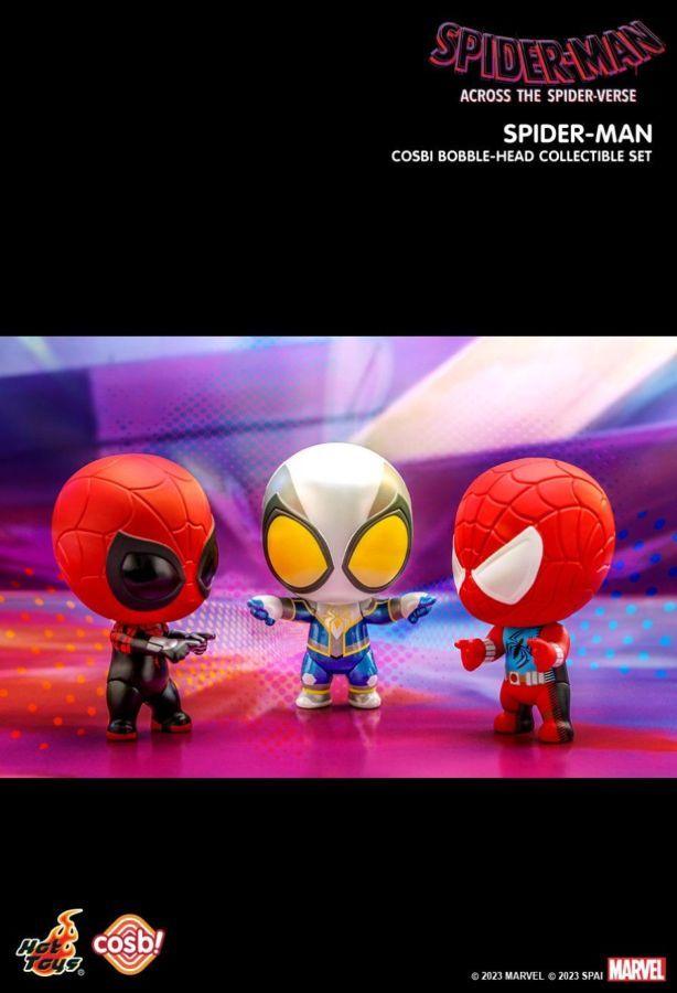 Spider-Man: Across the SpiderVerse - Spider-Man Cosbi Bobble-Head Collectible (Set 2)
