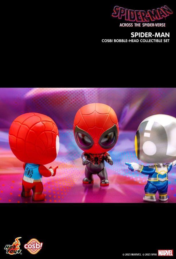 Spider-Man: Across the SpiderVerse - Spider-Man Cosbi Bobble-Head Collectible (Set 2)