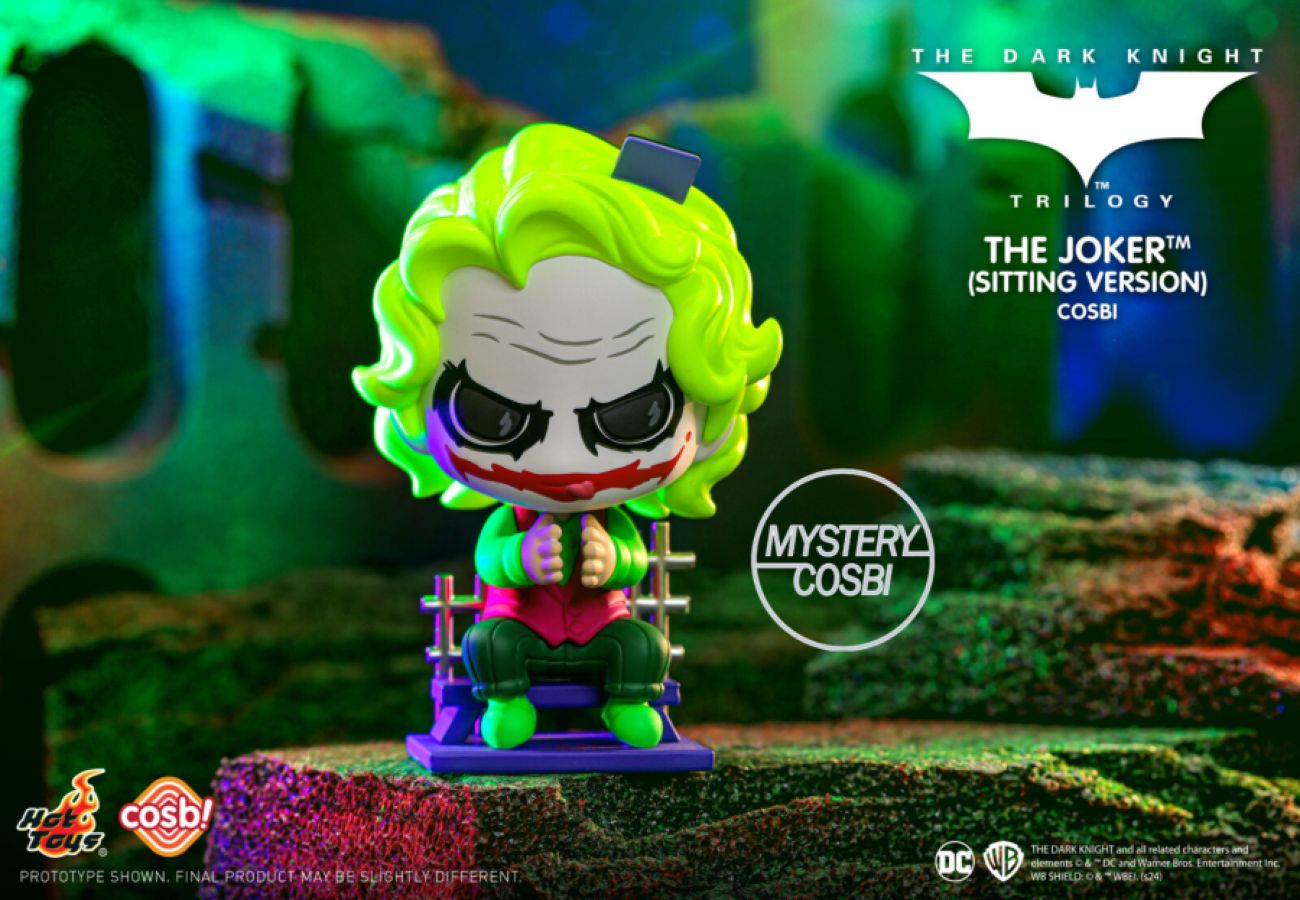 Batman Dark Knight Trilogy - Jokerized Cosbi Collection (Display of 8)