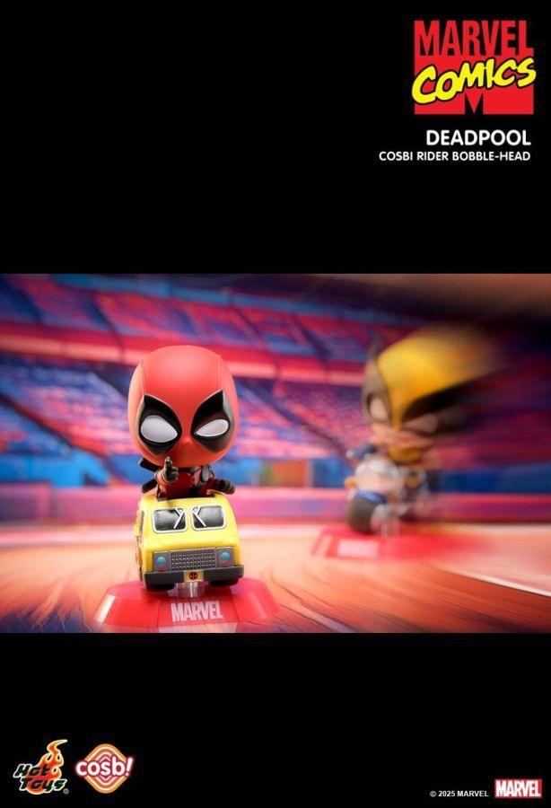 Marvel - Marvel Comics Cosbi Rider Bobble-Head Collection (Display of 6)